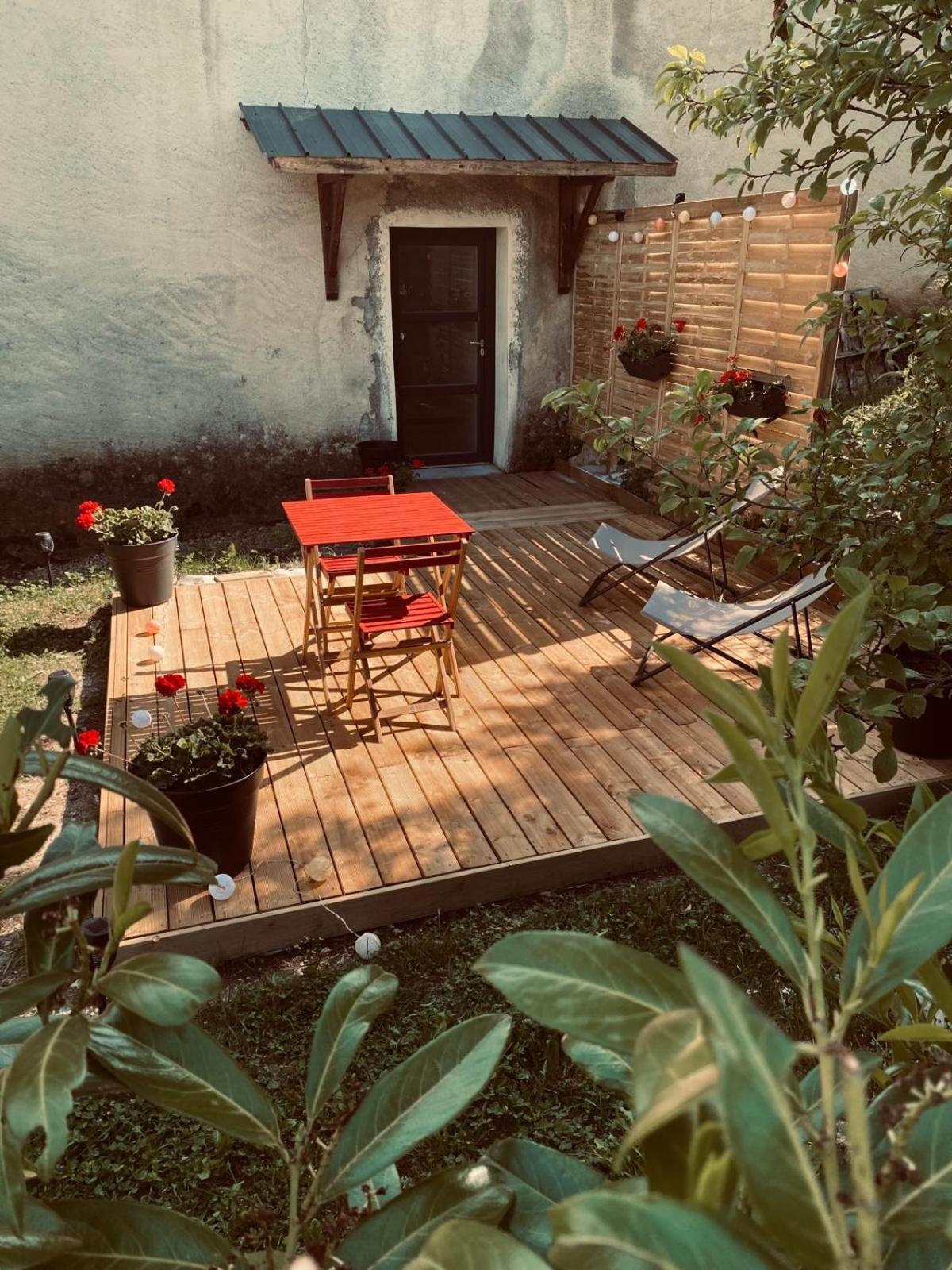 Ferienwohnung L'Instant Present Echallon Exterior foto